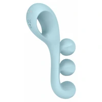 Multi Vibrator Satisfyer Tri Ball 2 Albastru