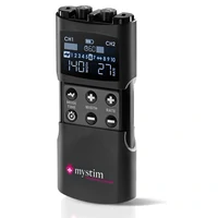 Mystim Tension Lover 2, EStim Reîncărcabil cu 2 Canale Negru