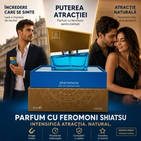 Parfum Feromoni Shiatsu pentru Bărbați Atracție Intensă 50ml