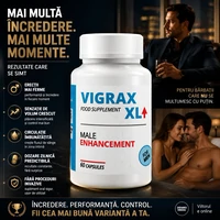 Pastile Creștere Penis Vigrax XL 60capsule