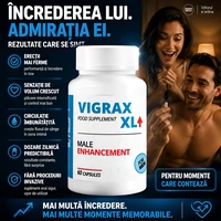 Pastile Creștere Penis Vigrax XL 60capsule