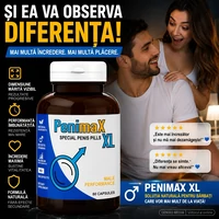 Pastile Mărirea Penisului Penimax XXL 60capsule