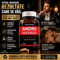 Pastile Pentru Mărirea Penisului Andro MaxMan 60buc