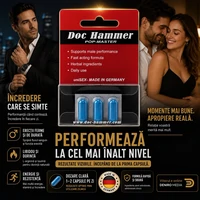 Pastile Potență Doc Hammer Pop-Master 3buc