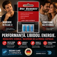 Pastile Potență Doc Hammer Pop-Master 3buc