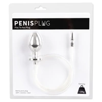 Penisplug Și Dop Anal Jocuri Umede Argintiu