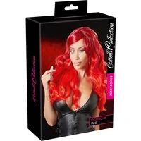 Perucă Cottelli Collection Wig Wavy Long Roșu