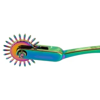Pinwheel curcubeu Din Metal – Control Precis Compact Multicolor