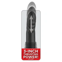 Pipedream Vibrator De Împingere 7.6 cm, 10 Moduri, USB C Negru