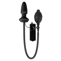 Plug Anal Ajustabil Cu Vibrații Funny Hills Negru