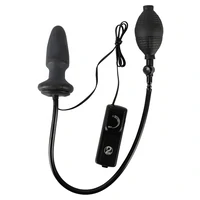 Plug Anal Ajustabil Cu Vibrații Funny Hills Negru
