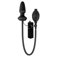 Plug Anal Ajustabil Cu Vibrații Funny Hills Negru