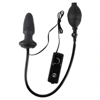 Plug Anal Ajustabil Cu Vibrații Funny Hills Negru