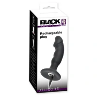 Plug Anal Black Velvets Reîncărcabil Negru