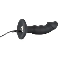 Plug Anal Black Velvets Reîncărcabil Negru