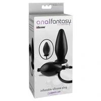Plug Anal Gonflabil 11.6cm Negru