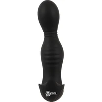 Plug Anal RC 2 Funcții, Rotativ și Vibrant Negru