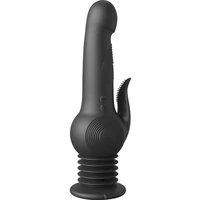Pogo Thruster – Vibrator 3 Viteze, 10 Moduri, USB, Ventuză Negru