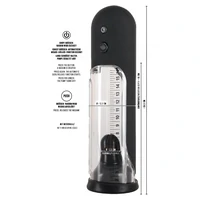 Pompă Mărire Penis Rebel Automatic Negru