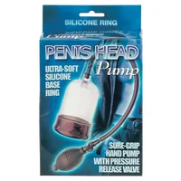 Pompă Penis Head Negru