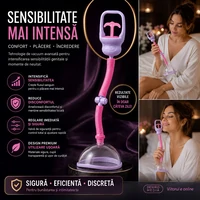 Pompă Stimulare Clitoridiană Transparent