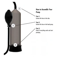 Pompă Vacuum Hidden Desire — Starter Discret Negru