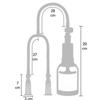 Pompiță Vacuum Pentru Sfârcuri Negru