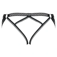 Portjartier Obsessive Darkie Negru S-M