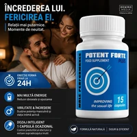 Pastile Potent Forte Plus 15 capsule