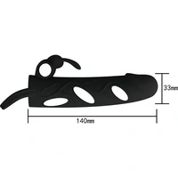 Prelungitor Penis Pretty Love With Ball Strap Negru