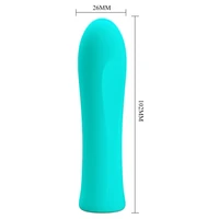 Pretty Love Alfreda Verde — Mini Vibrator 12 Moduri, Reîncărcabil