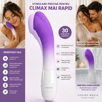 Pretty Love Debra — Vibrator curbat Pentru Punctul G, 30 Moduri Mov