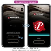 Pretty Love Dora Vibrator Cuplu 12 Moduri Mov