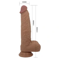 Pretty Love Jonathan – Vibrator Realist 21 cm, 3+3 Funcții