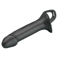 Pretty Love Landon cu Harness Reglabil și Dildo 16,8 cm Negru