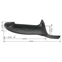 Pretty Love Landon cu Harness Reglabil și Dildo 16,8 cm Negru