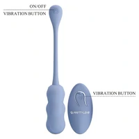 Pretty Love Leshy Blue — Ou Vibrant Compact, Telecomandă Albastru