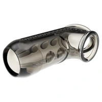 Pretty Love Manșon Texturat TPE — Soft și Waterproof Gri
