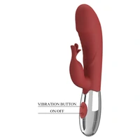 Pretty Love Rasmussen — Dual Punct G + Clitoris, 30 Moduri Roșu