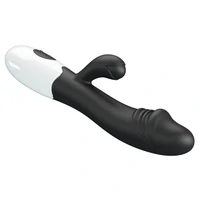 Pretty Love Snappy Black — Iepuraș Dual, 30 Moduri Negru