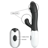 Pretty Love Snappy Black — Iepuraș Dual, 30 Moduri Negru