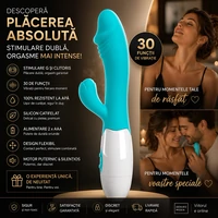 Pretty Love Snappy Rabbit Punct G, 30 Funcții Albastru