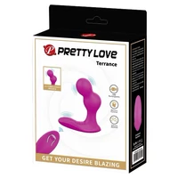 Pretty Love Terrance — Vibrator Anal Flexibil, 12 Moduri Mov