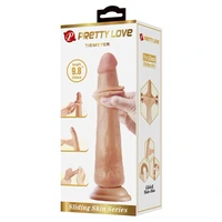 Pretty Love Tiemeyer 25 cm, Piele Glisantă și Ventuză