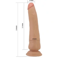 Pretty Love Tiemeyer 25 cm, Piele Glisantă și Ventuză