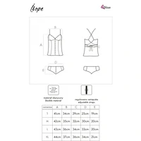 Corset LivCo Isope Alb M