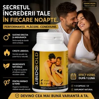 Pastile Pentru Creșterea Libidoului LibidoGold 60capsule