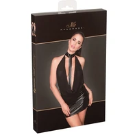 Rochie Noir Handmade Leia Negru S