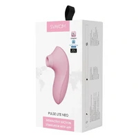 Pulse Lite Neo Svakom 5 Moduri Reîncărcabil Roz