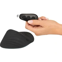 RC LAY-ON — Vibrator 10x5, Reîncărcabil Negru